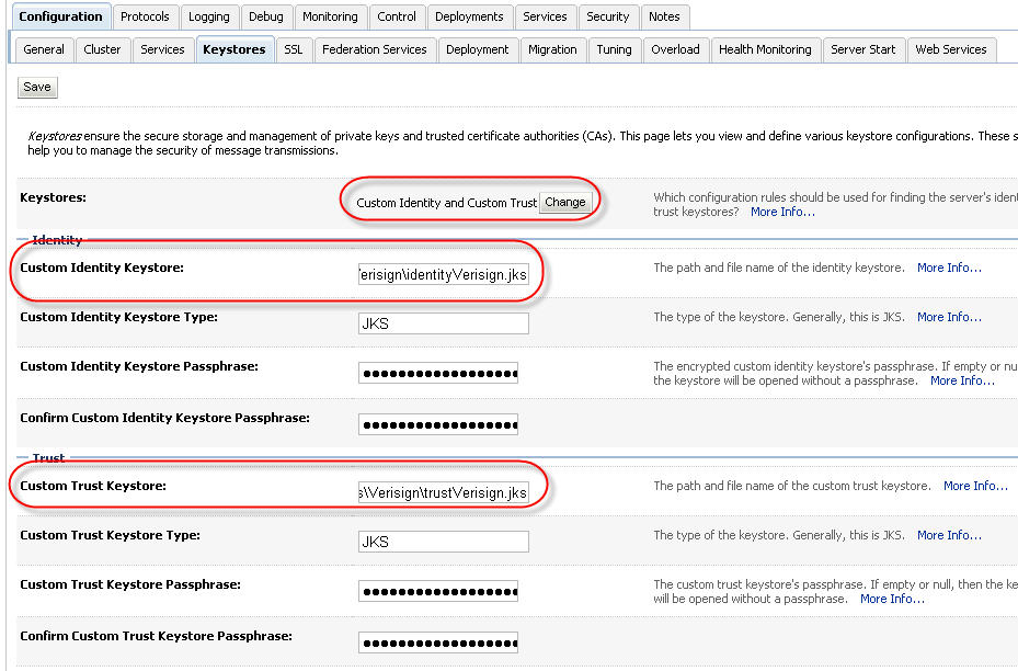 Weblogic SSL Configuration With Custom Identity And Custom Trust ...